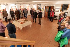 Odprtje razstave o dr. Gregorju Voglarju 1